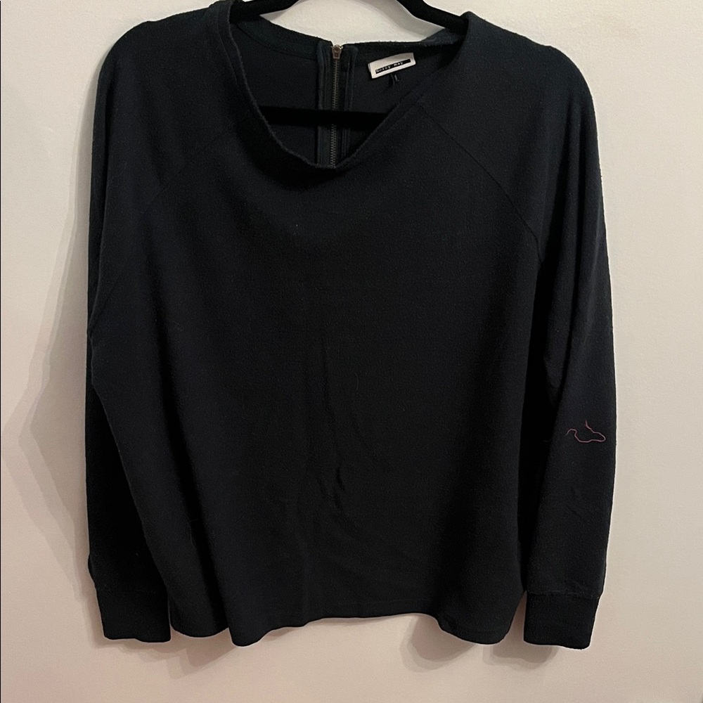 Noisy may green Crew Neck Sweater